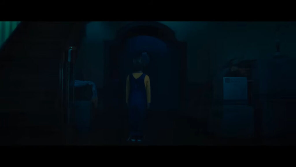 A screenshot from Shudder horror movie The Twin (2024)
