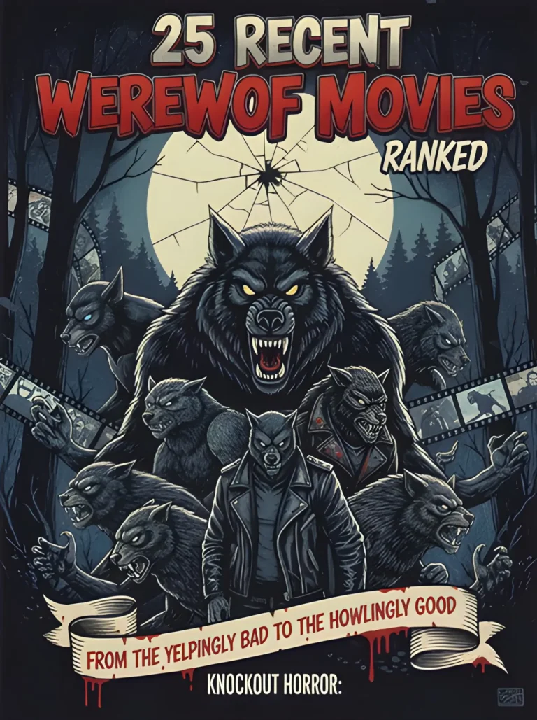 We rank 25 recent werewolf movies from the lowliest runt to the top of the pack. See where modern classics like Ginger Snaps & Dog Soldiers land on the list!