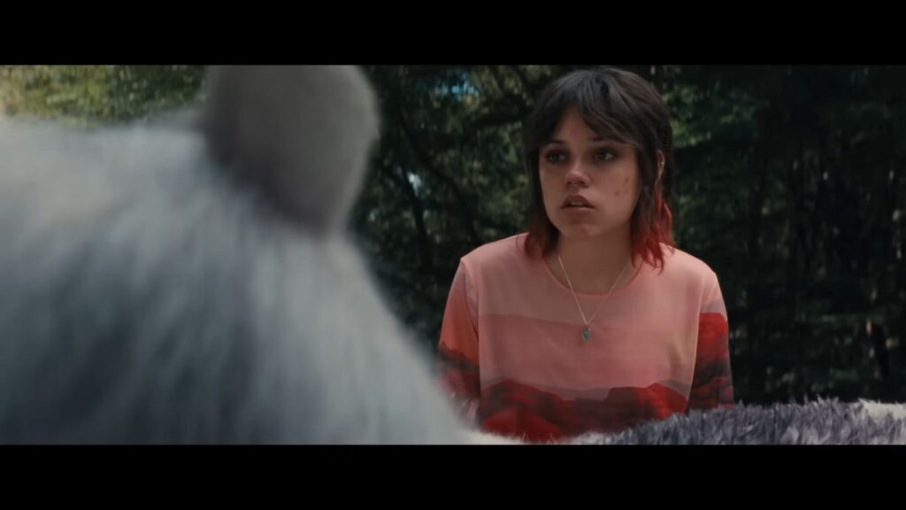 A screenshot from fantasy horror movie Death of a Unicorn (2025)