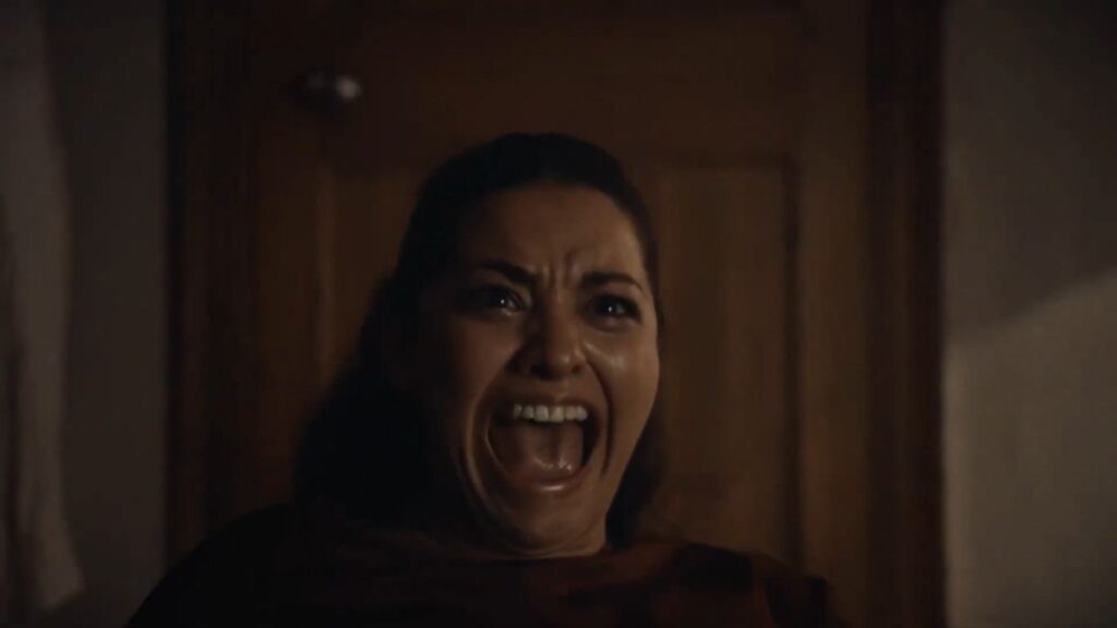 A screenshot from Tubi horror movie Match (2025)