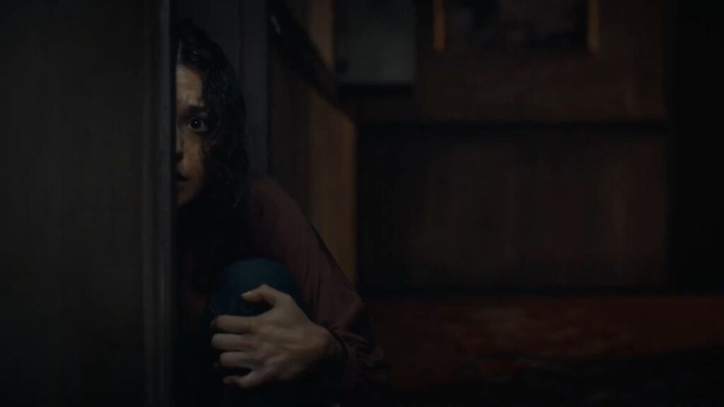 A screenshot from Tubi horror movie Match (2025)