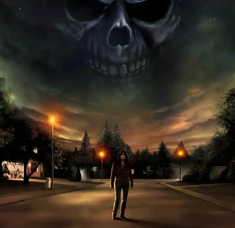 A screenshot from Shudder original slasher movie Night of the Reaper (2025)