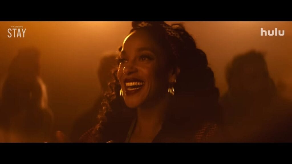 A screenshot from Hulu horror movie Stay (2025)