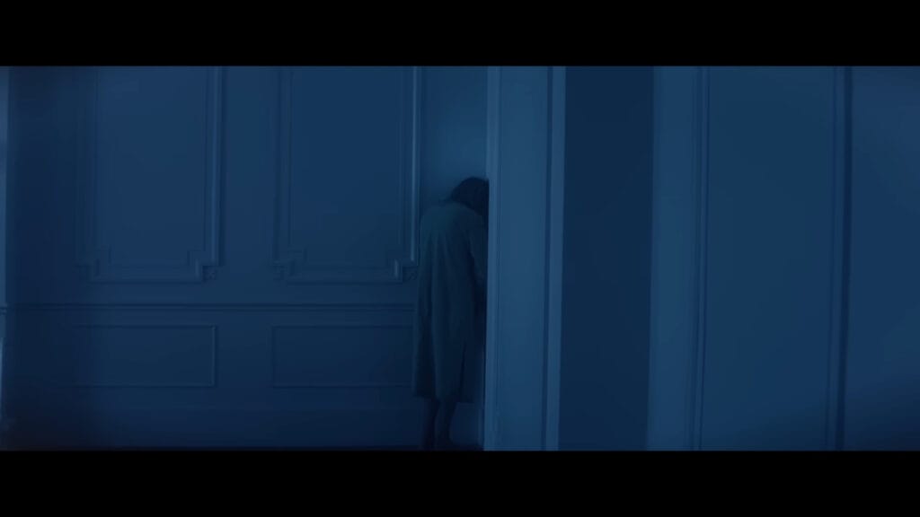 A screenshot from splatter horror movie The Home (2025)