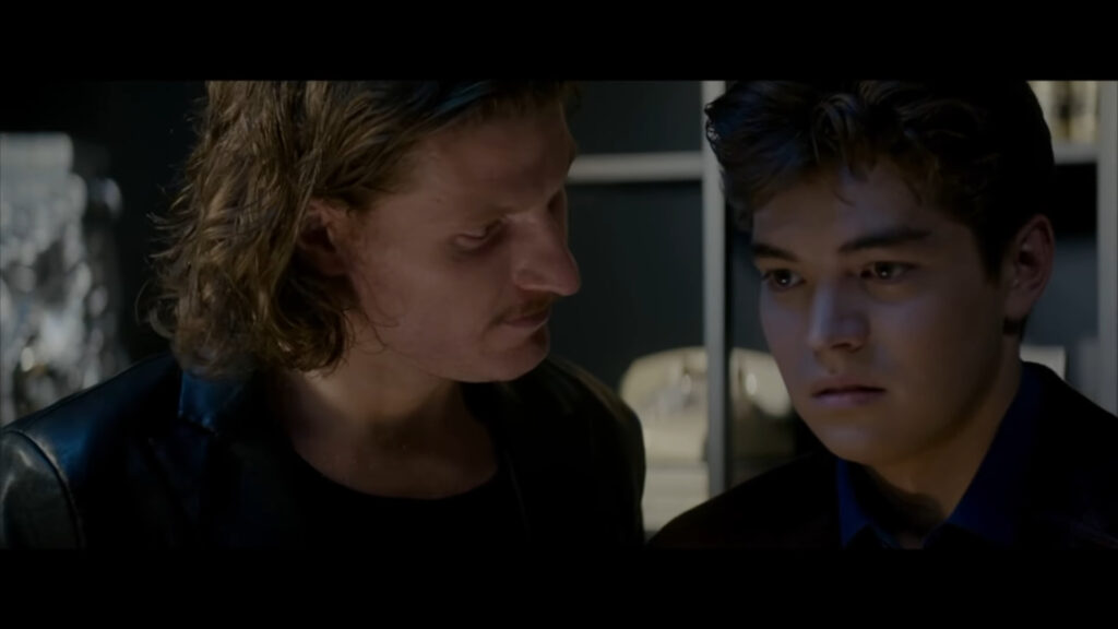 A screenshot from Tubi horror movie Don't Trip (2025)