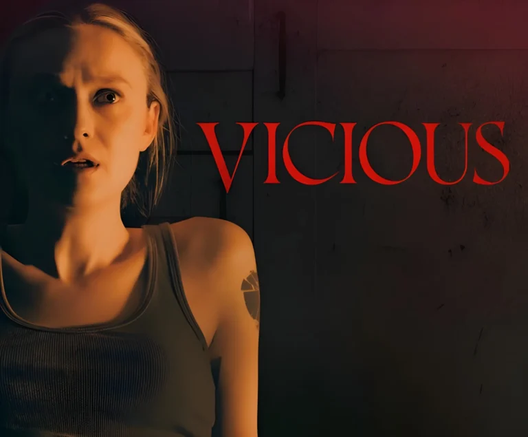 A screenshot from supernatural horror movie Vicious (2025)