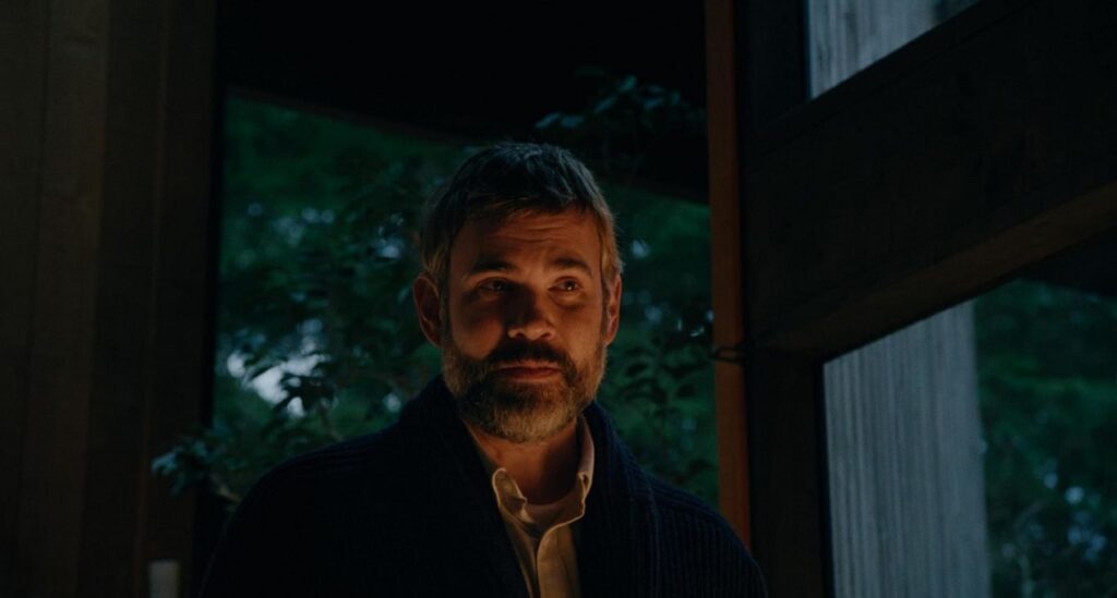 A screenshot from folk horror movie Keeper (2025)