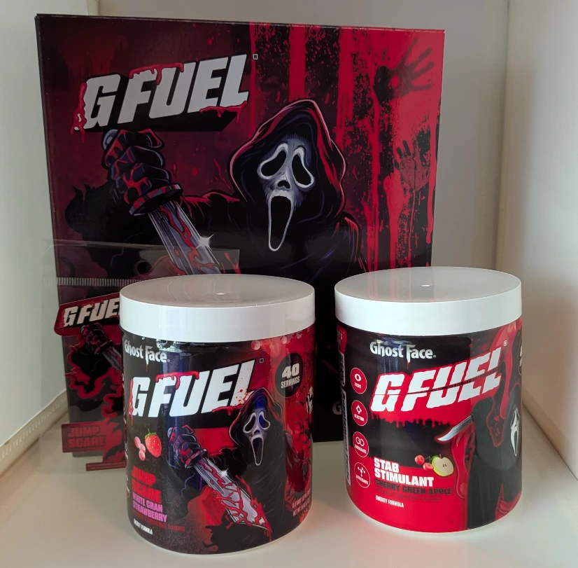 The G Fuel Jump Scare Collector's Box